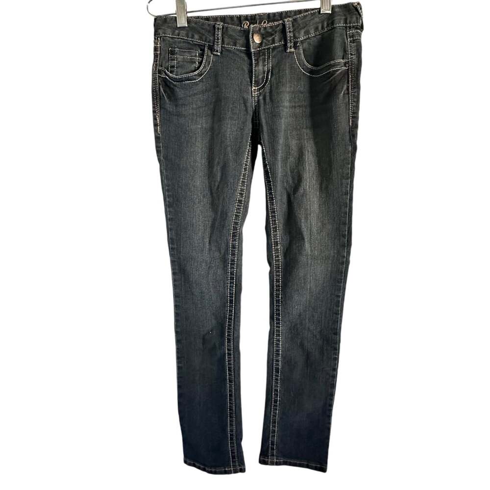 Red Camel Jeans Stretch skinny jeans low rise juniors size 5 med wash blue